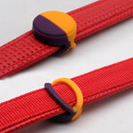 Pet Collar Anti-scratch Shockproof Silicone Case For AirTag 2nd Gen / AirTag 1st Gen, 34x34x17.3mm, 34x34x16.7mm