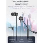 awei ES-180i In-ear E-sports Wired Earphone with Microphone, ES-180i