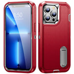 3 in 1 Rugged Holder Phone Case, For iPhone 11 Pro, For iPhone 11 Pro Max