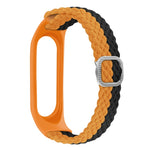 Stripe Braided Watchband, For Xiaomi Mi Band 6 / 5, For Xiaomi Mi Band 4 / 3