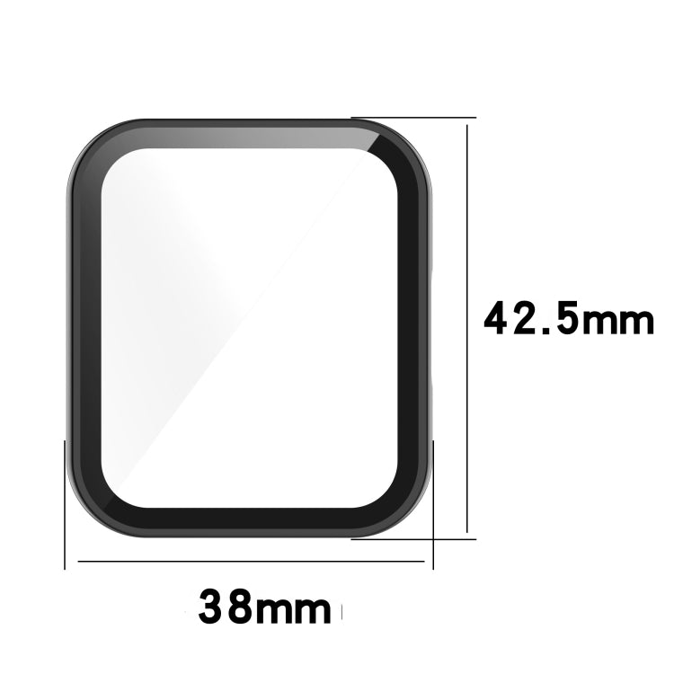 PC + Tempered Glass Watch Protective Case, For Xiaomi Redmi Watch 2 Lite Foreign Version