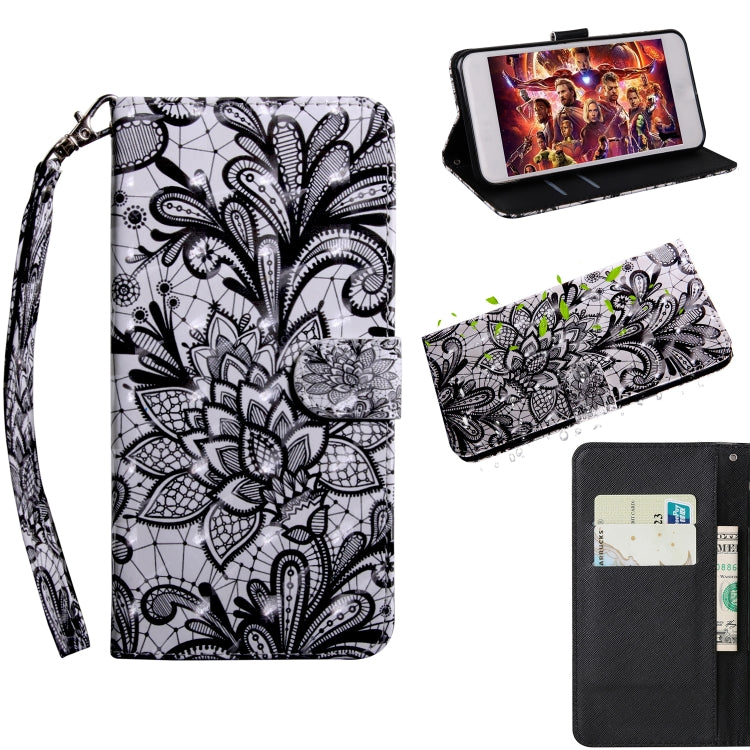 3D Painting Pattern Coloured Drawing Leather Phone Case, For iPhone 13 Pro Max, For iPhone 13 Pro, For iPhone 13, For iPhone 13 mini