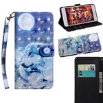 3D Painting Pattern Coloured Drawing Leather Phone Case, For iPhone 13 Pro Max, For iPhone 13 Pro, For iPhone 13, For iPhone 13 mini