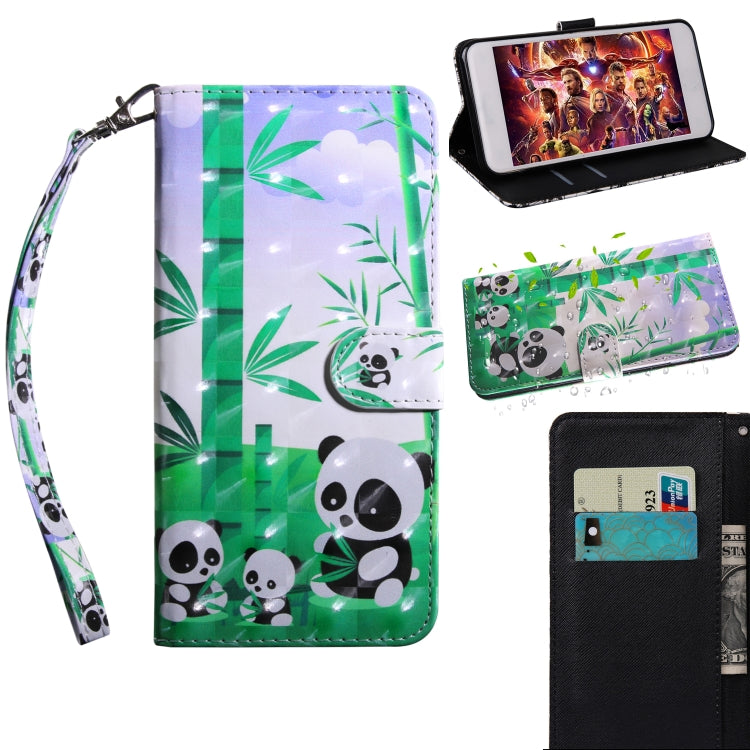 3D Painting Pattern Coloured Drawing Leather Phone Case, For iPhone 13 Pro Max, For iPhone 13 Pro, For iPhone 13, For iPhone 13 mini