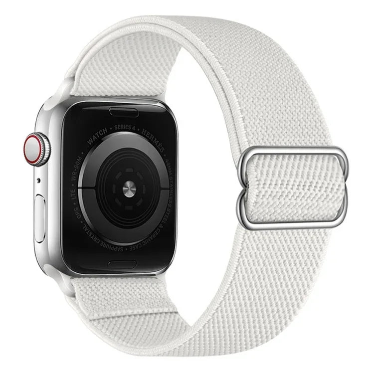 Polyester Nylon Watchband For Apple Watch Series, 7 41mm / 6&SE&5&4 40mm / 3&2&1 38mm, 7 45mm / 6&SE&5&4 44mm / 3&2&1 42mm
