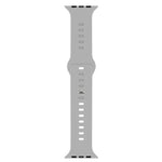 Liquid Silicone Watchband For Apple Watch Series, 7 45mm / 6&SE&5&4 44mm / 3&2&1 42mm