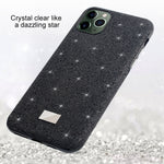 Mutural TPU + PC + Diamond Cloth Protective Case, For iPhone 11 Pro, For iPhone 11, For iPhone 11 Pro Max
