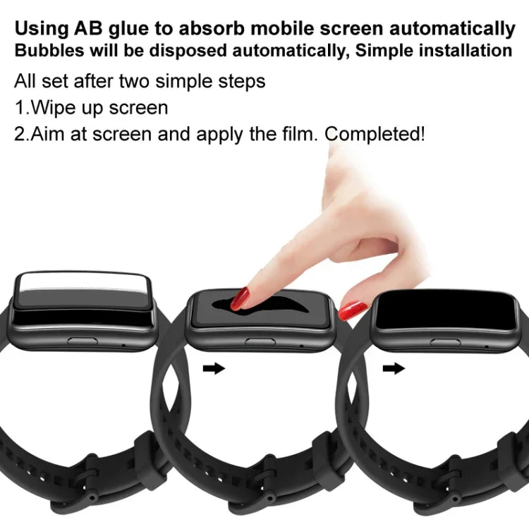 IMAK Plexiglass HD Watch Protective Film, For TicWatch GTH Pro, For Samsung Galaxy Watch 3 41mm, For Samsung Galaxy Watch 3 45mm, For Samsung Galaxy Watch 4 42mm, For Samsung Galaxy Watch 4 46mm