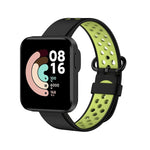 Two-color Silicone Watch Band, For Xiaomi Redmi Watch 2