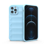 Magic Shield TPU + Flannel Phone Case, For iPhone 12 Pro, For iPhone 12 Pro Max, For iPhone 13, For iPhone 13 Pro