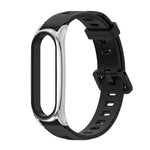 For Xiaomi Mi Band 6 / 5 Mijobs Flat Hole Silicone Watch Band, CS Case, GT Case, Plus Case, TF Case