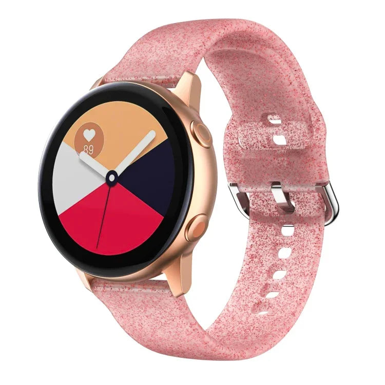 Silicone Watch Band, For Samsung Galaxy Watch4 40/44mm, For Samsung Galaxy Watch4 Classic 42/46mm