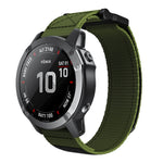 Hook And Loop Fastener Nylon Watch Band, 22mm, 26mm
