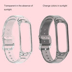 Discoloration in Light TPU Watch Band, For Samsung Galaxy Fit 2 SM-R220