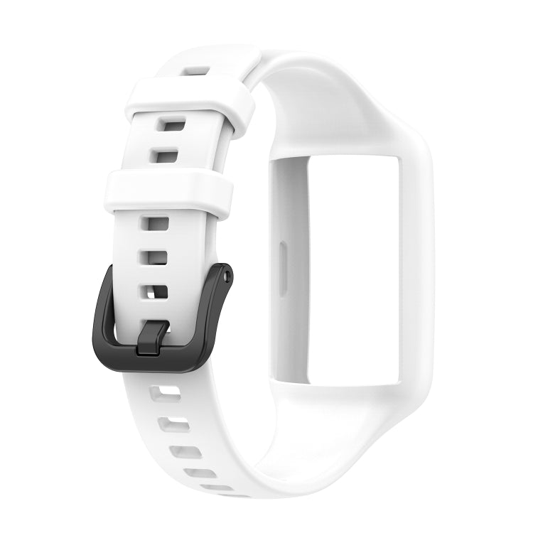 For Huawei Band 7 / 6 Pro / 6 / Honor Band 6 Universal Integrated Silicone Watch Band