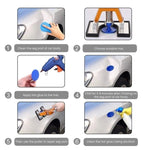 32 in 1 12V Car Cigarette Lighter Plug Paintless Dent Puller, 32 in 1 with Hammer