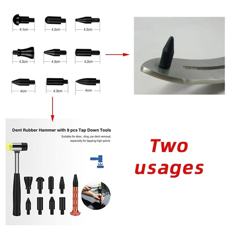 N4 107 in 1 Car Paintless Dent Removal Fender Damage Repair Puller Lifter, 107 in 1 EU Plug, 107 in 1 US Plug, 107 in 1 UK Plug, 107 in 1 Cigarette Lighter Plug