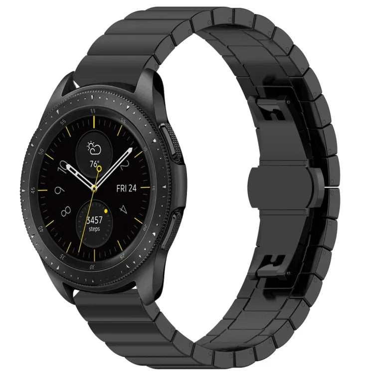 46mm Butterfly Buckle Stainless Steel Strap, For Galaxy Watch