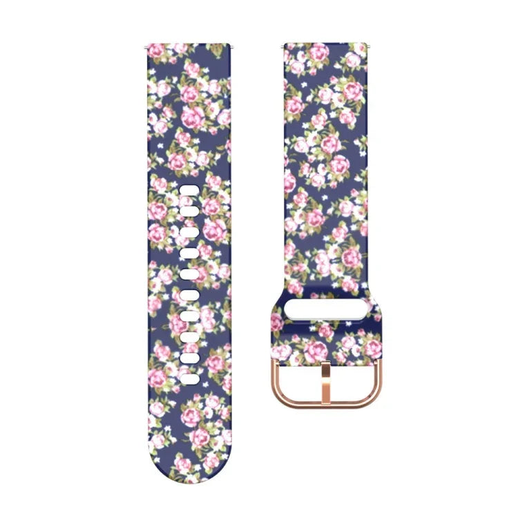 46mm Silicone Printed Strap, For Galaxy Watch