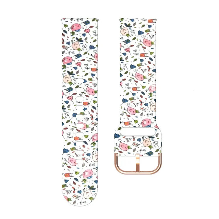 46mm Silicone Printed Strap, For Galaxy Watch