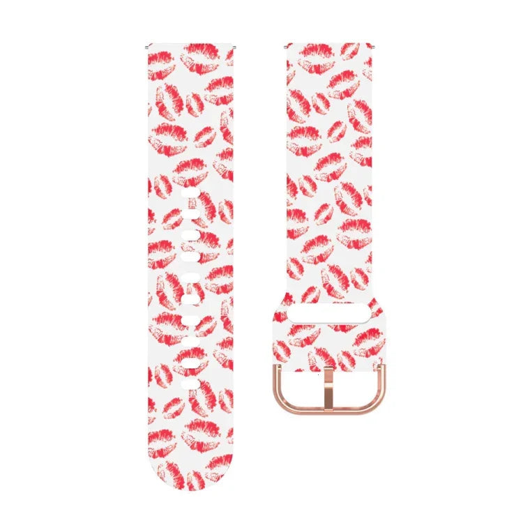 46mm Silicone Printed Strap, For Galaxy Watch