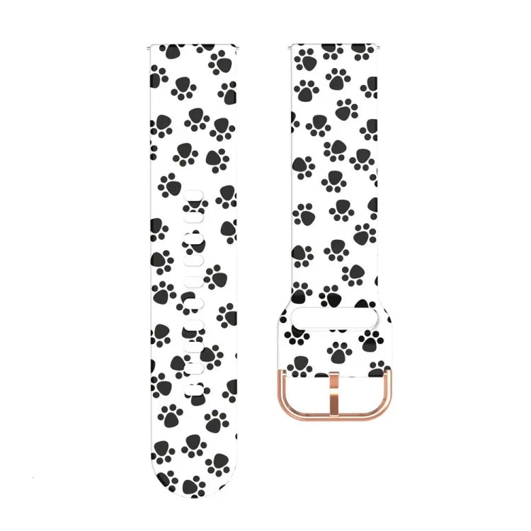 46mm Silicone Printed Strap, For Galaxy Watch