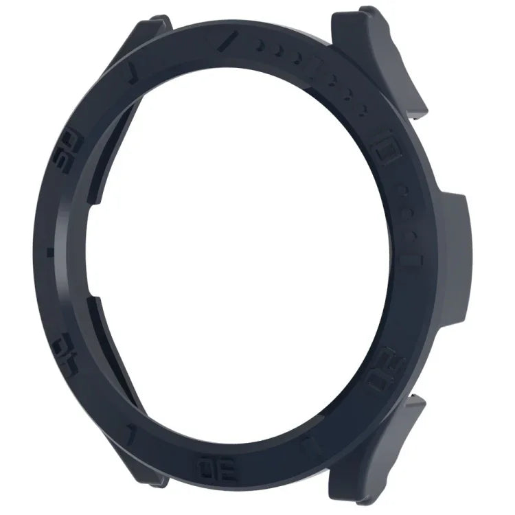 PC Frame Half-pack Watch Case with Scale, For Samsung Galaxy Watch4 40mm, For Samsung Galaxy Watch4 44mm