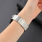 Magnetic Steel Watch Band, For Samsung Galaxy Watch4 40mm / 44mm