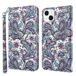 3D Painting Pattern Flip Leather Phone Case, For iPhone 14, For iPhone 14 Plus, For iPhone 14 Pro, For iPhone 14 Pro Max