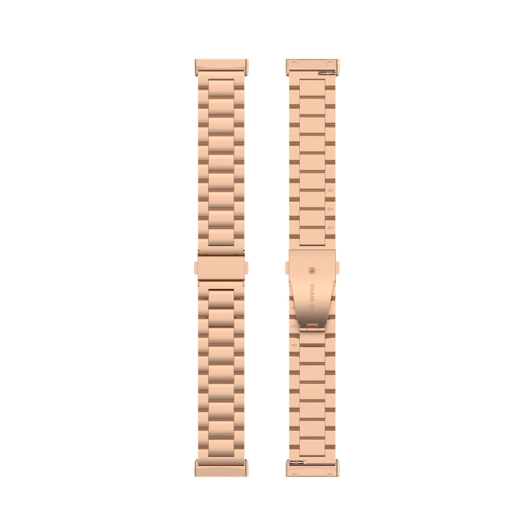3 Beads Stainless Steel Watch Band, For Fitbit Versa 4/Sense 2/Versa 3/Sense, For Fitbit  Versa 4