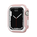 Detachable Two-color Watch Case For Apple Watch Series, 7 41mm / 6&SE&5&4 40mm, 7 45mm / 6&SE&5&4 44mm