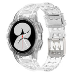 Silicone Integrated Watch Band, For Samsung Galaxy Watch4 40mm, For Samsung Galaxy Watch4 44mm