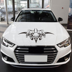 D-299 Skull Pattern Car Modified Hood Decorative Sticker, D-299