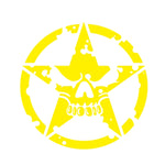 D-520 Star Pattern Car Modified Hood Decorative Sticker, D-520