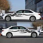 2 PCS/Set D-731 Totem Pattern Car Modified Decorative Sticker, D-731