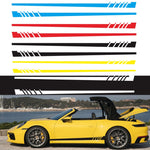 2 PCS/Set D-854 Stripe Pattern Car Modified Decorative Sticker, D-854
