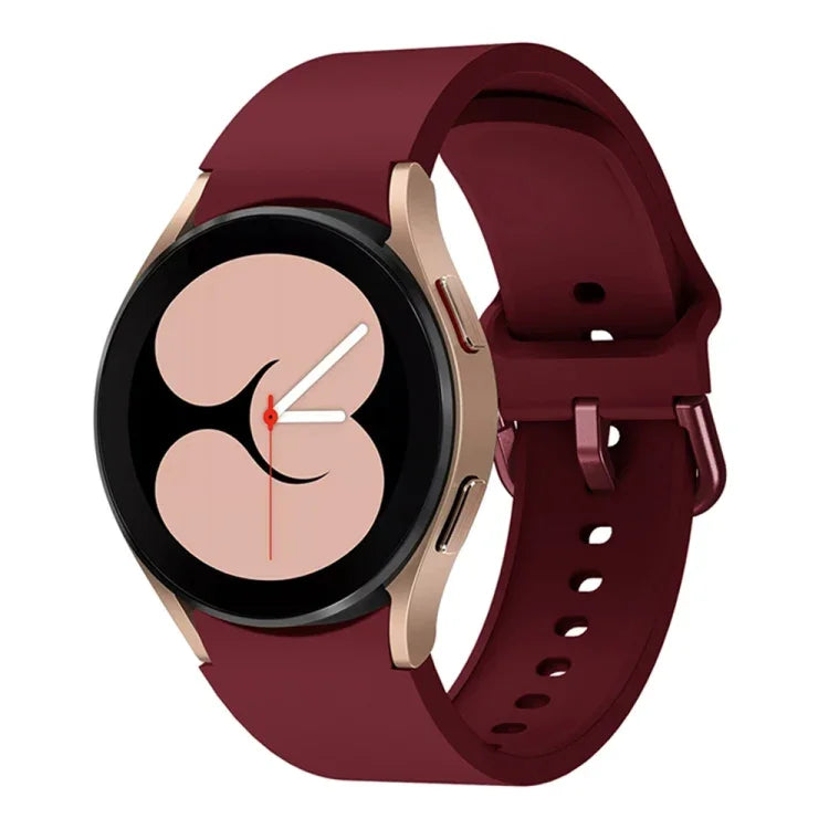 Universal Silicone Colorful Buckle Watch Band, For Samsung Galaxy Watch 5 40mm/44mm / 5 Pro 45mm