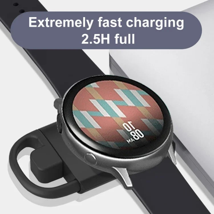 T09-S USB+Type-C Portable Wireless Smart Watch Charger for Samsung Watch Series, For Samsung Watch Series
