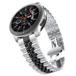 For Samsung Galaxy Watch 5 40mm / 44mm Five-bead Stainless Steel Watch Band