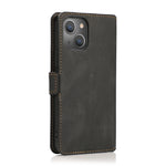 Retro Magnetic Closing Clasp Leather Case, For iPhone 14 Pro Max, For iPhone 14 Pro, For iPhone 14, For iPhone 14 Plus