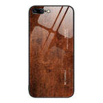 Wood Grain Glass Protective Case, For iPhone 7 Plus, For iPhone 11, For iPhone 14 Plus, For iPhone 14 Pro, For iPhone 14
