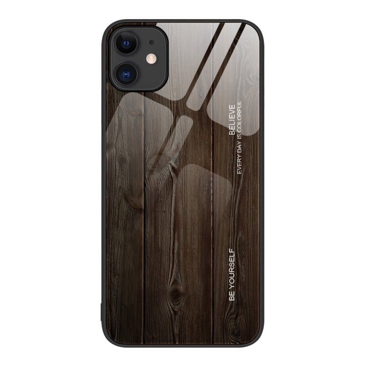 Wood Grain Glass Protective Case, For iPhone 7 Plus, For iPhone 11, For iPhone 14 Plus, For iPhone 14 Pro, For iPhone 14