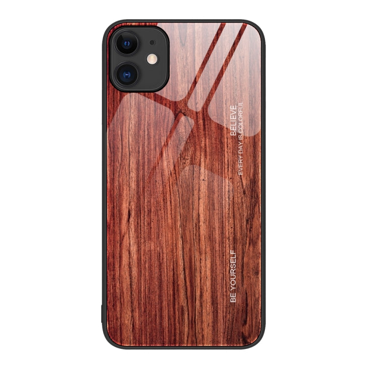 Wood Grain Glass Protective Case, For iPhone 7 Plus, For iPhone 11, For iPhone 14 Plus, For iPhone 14 Pro, For iPhone 14