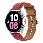 Premium Leather Watch Band, For Samsung Galaxy Watch 5 40mm, For Samsung Galaxy Watch 5 44mm, For Samsung Galaxy Watch 5 Pro 45mm