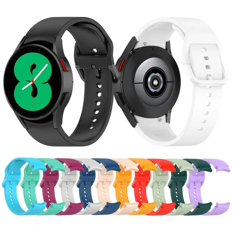 Official Silicone Watch Band, Size:L, For Samsung Galaxy Watch 5 40mm, For Samsung Galaxy Watch 5 44mm, For Samsung Galaxy Watch 5 Pro 45mm