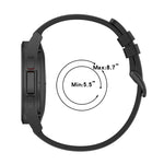 20mm Round Tail Silicone Watch Band, For Samsung Galaxy Watch 5 40mm, For Samsung Galaxy Watch 5 44mm, For Samsung Galaxy Watch 5 Pro 45mm