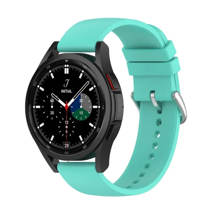 20mm Round Tail Silicone Watch Band, For Samsung Galaxy Watch 5 40mm, For Samsung Galaxy Watch 5 44mm, For Samsung Galaxy Watch 5 Pro 45mm