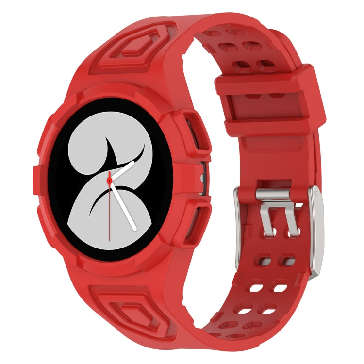 Silicone Integrated Watch Band, For Samsung Galaxy Watch5 40mm, For Samsung Galaxy Watch5 44mm