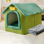 House Type Universal Removable and Washable Pet Dog Cat Bed Pet Supplies, M