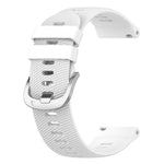 20mm Cross Textured Silicone Watch Band, For Garmin Venu 2Plus